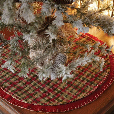 Claren Mini Christmas Tree Skirt 21 VHC Brands - The Fox Decor